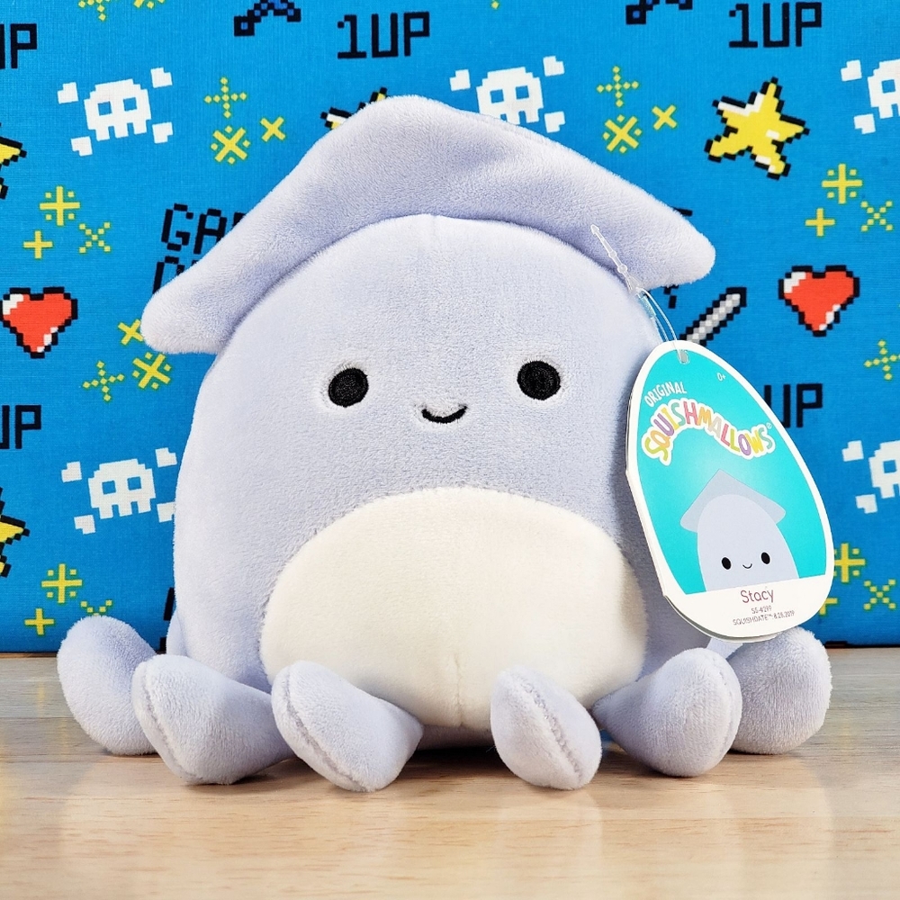 Squishmallow Stacy the Squid 5" Canada Import from Toronto CA Rare Plush NWT